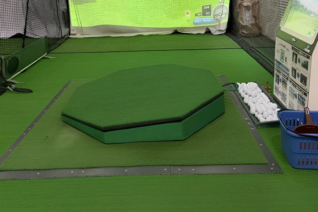 ゴルフ練習用軽量傾斜台